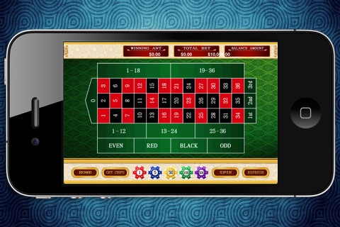 Roulette Top Table screenshot 2