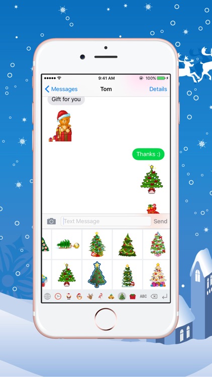 Christmas Gif Keyboard Pro - Fully Animated Emoji for Christmas screenshot-4