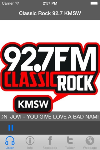 Classic Rock 92.7 KMSW screenshot 2