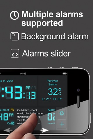 Alarm Clock & Day Reminder screenshot 2