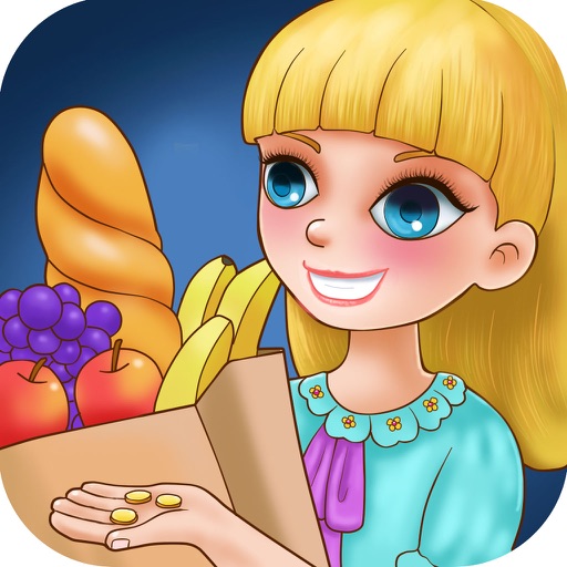 Baby Supermarket-Count coin money,math game for kids,Shopping Fun!Free icon