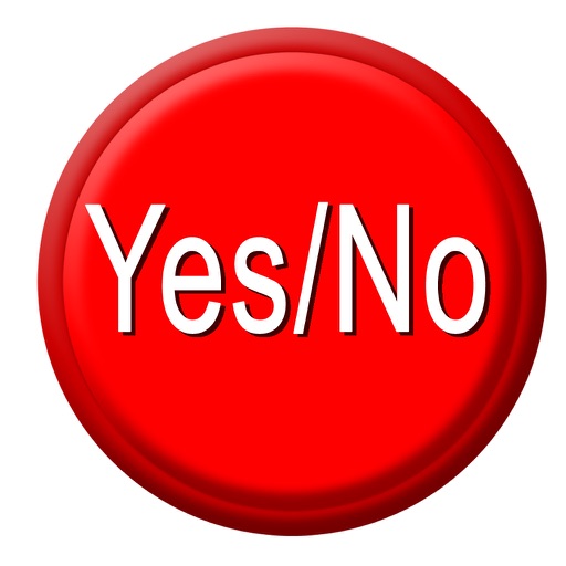 Yes / No Button by Lakeside Llama LLC