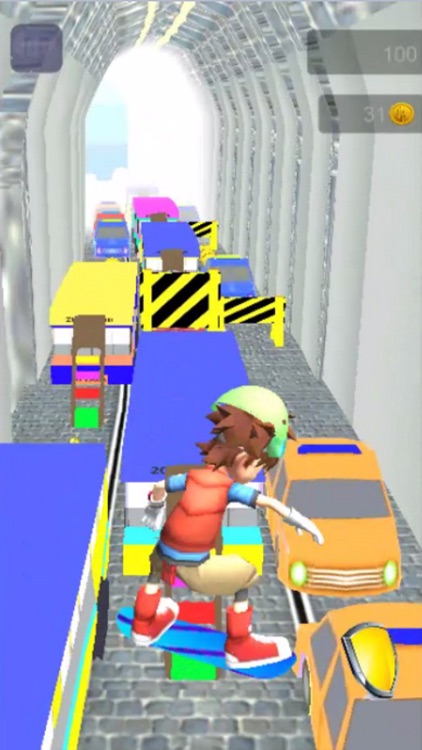 Subway Hoverboard Run