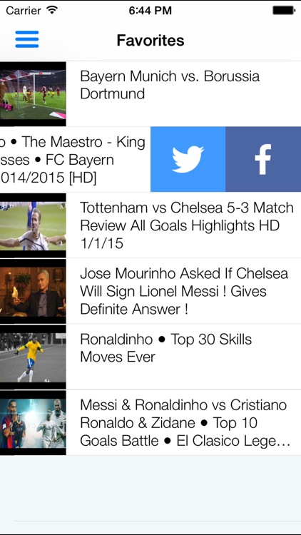 Soccer videos Pro - Highlights and best goals screenshot-3