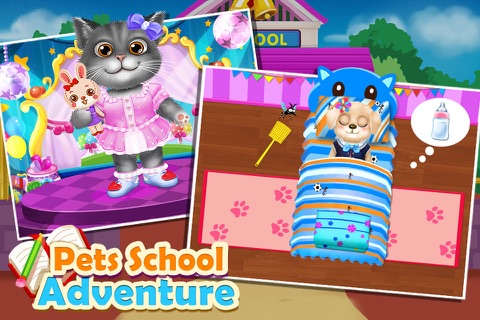 Pet School Adventure! - Dress & Care Story for Kids screenshot 4