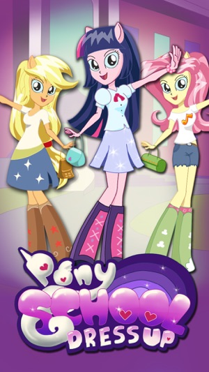 ` Dress up Pony School girls Equestria magic princess make u(圖1)-速報App