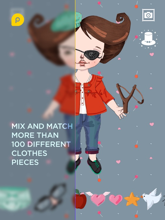 Mini-U: Boutique. Classic old-school dress up game for children screenshot-3