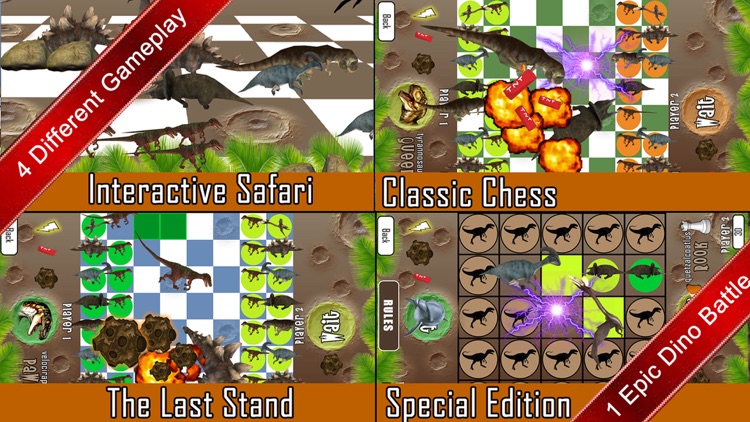 Dino Chess 3D For Kids