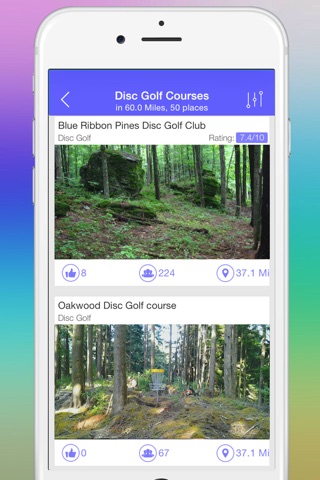 Disc Golf - Your guide to nearby courses screenshot 2