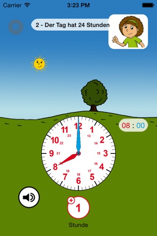 Die Uhr & Uhrzeit lernen screenshot 4