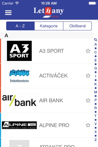 Letňany Appka screenshot 2