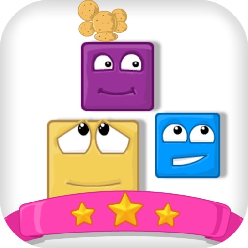 Happy Square Blocks icon