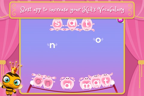 Bunny Spelling ABC: Syllable Name & Phonic Sounds Combination ABC Playtime for 3,4 & 5 year old kids FREE screenshot 2