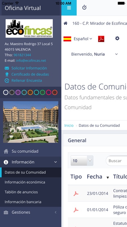 Oficina Virtual Ecofincas screenshot-3