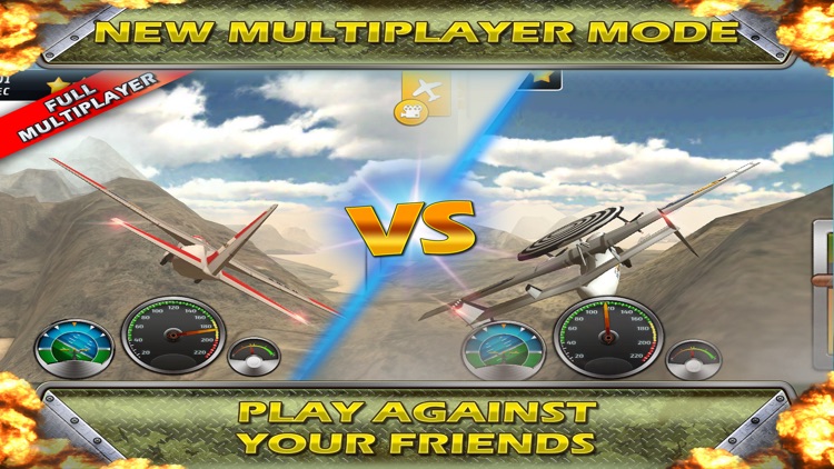 Fly to Park Xtreme Army Airplane Low Flying,landing & Parking Simulator screenshot-4