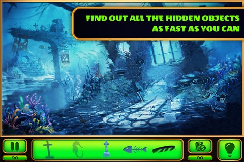 Mysterious Ocean - Hidden Objects Fun screenshot 3