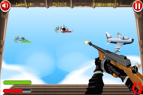 Airforce Heavy Gunner PRO - Air Denfensive Shooting Game screenshot 3