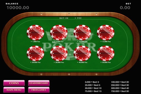 World Poker! screenshot 2