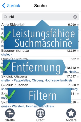 Sauerland Ski & Cross-Country Map screenshot 4