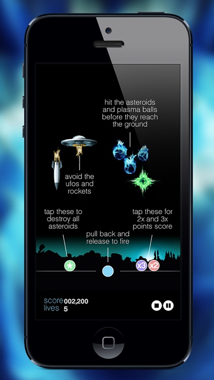 Plasma Rain: Meteor Strike FREE screenshot-4