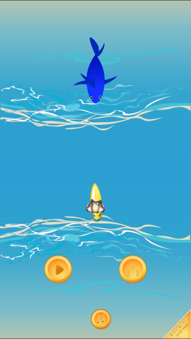 Bikini Surfer Girl Shark Escape 1.0 IOS -