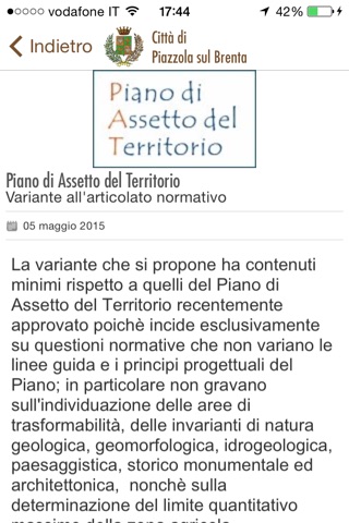 Comune di Piazzola Sul Brenta screenshot 2