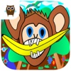 Hungry Monkey - Educational Fruit Eating Game for Kids
