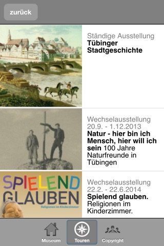 Stadtmuseum Tübingen screenshot 2