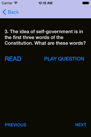 US Citizenship Questions screenshot 2