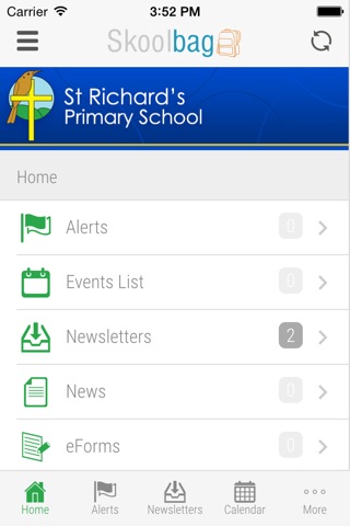 St Richards Primary School Kilsyth - Skoolbag screenshot 2