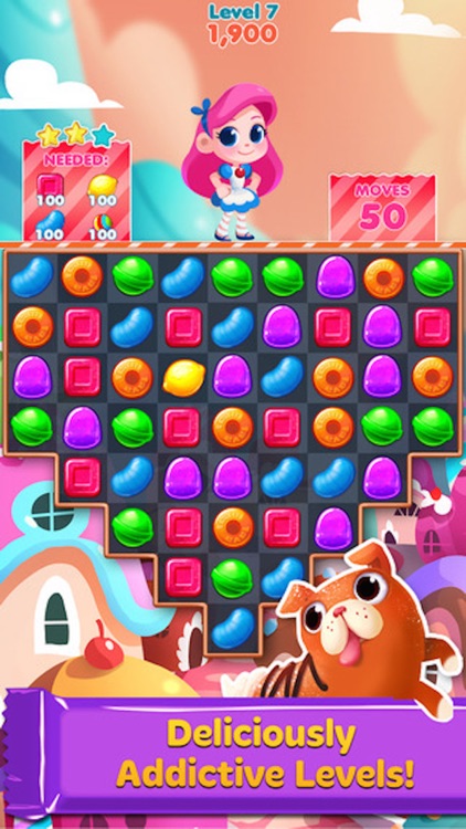 Candy Heroes Splash - match 3 crush charm game