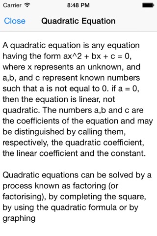 Polynomial Equation Solver screenshot 4