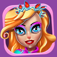 Activities of Princess dress-up games - girls make up salon