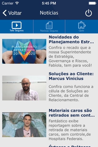 Notícias Seguros Unimed screenshot 3