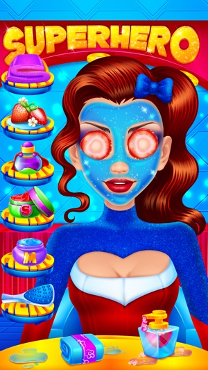 Superhero Beauty Salon - Makeup, Dressup & Kid Spa(圖4)-速報App