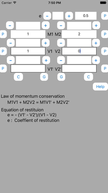 Collision Calculator