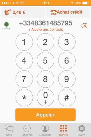 GlooboVoIP - VoIP international calls screenshot 2