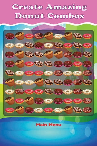 Donut Jam - Yummy and Delicious Chocolate Treat Taste Puzzler screenshot 2