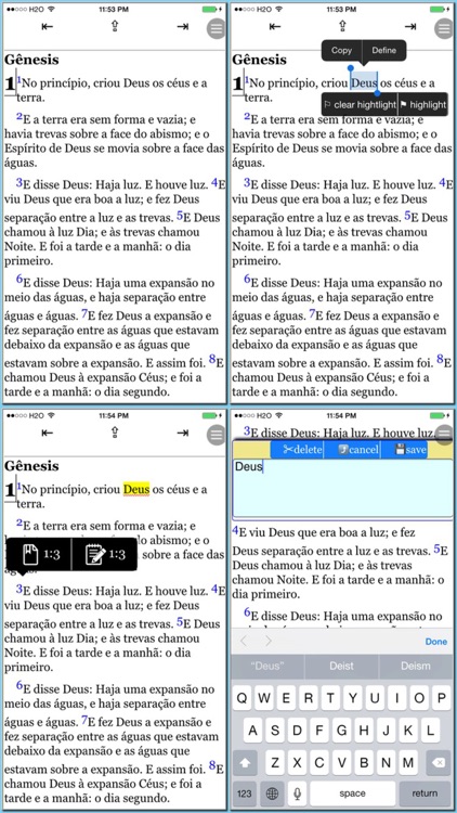 A Bíblia Sagrada (livros e áudio)(Portuguese Bible) screenshot-4