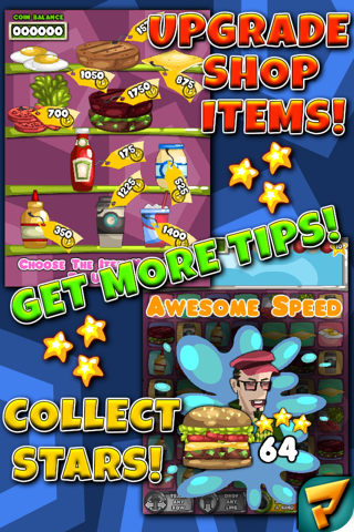 Big Burger Shop - Fun Match Three Puzzle Game screenshot 4