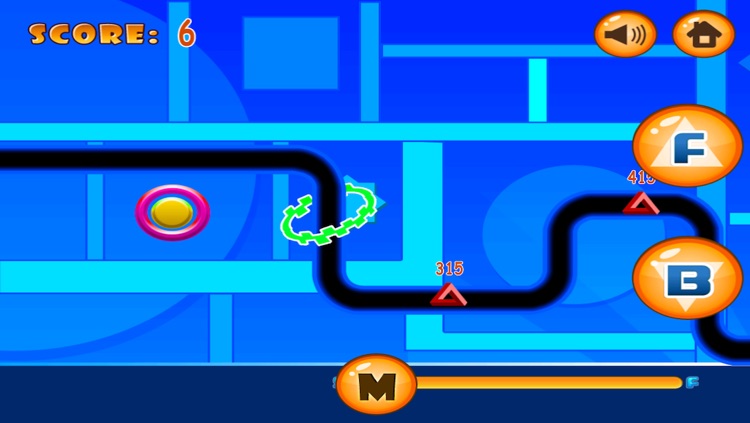 Geometry Shape Pipe Dash -  Stay in the Ring Line Reaction Runner FREE screenshot-3