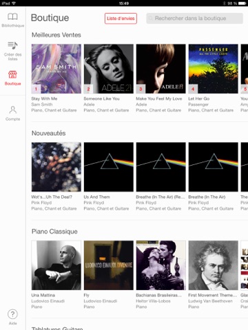 Musicroom Digital Sheet Music screenshot 2