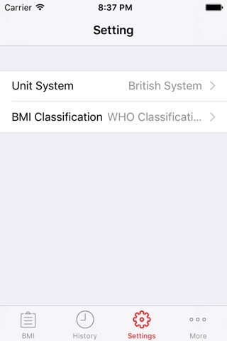 BMI Recorder screenshot 3