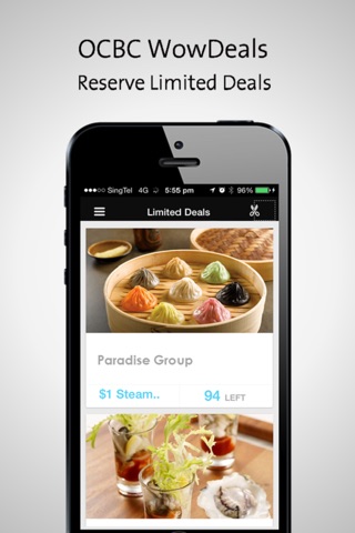 OCBC WowDeals screenshot 2