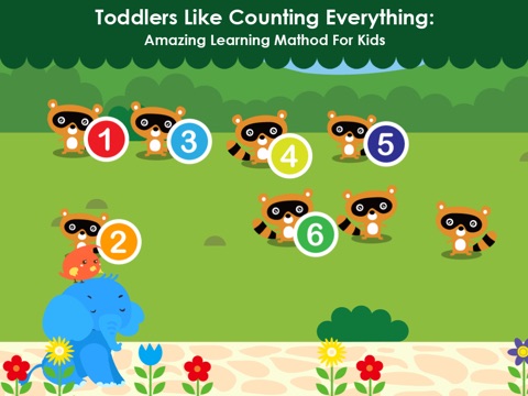 Cute Math Elephant - Early Learning Games For Toddler and Preschooler - FREE screenshot 2