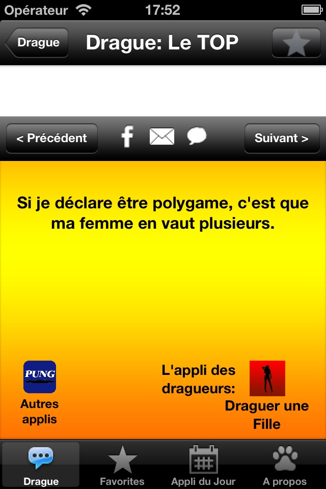 Drague : le TOP des phrases screenshot 4