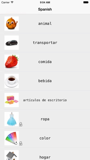 Learning Spanish (European) Basic 400 Words(圖3)-速報App