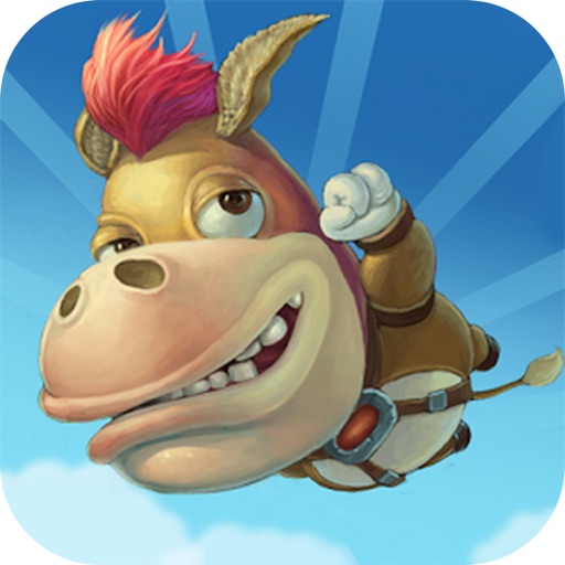 Donkey Jump Free iOS App