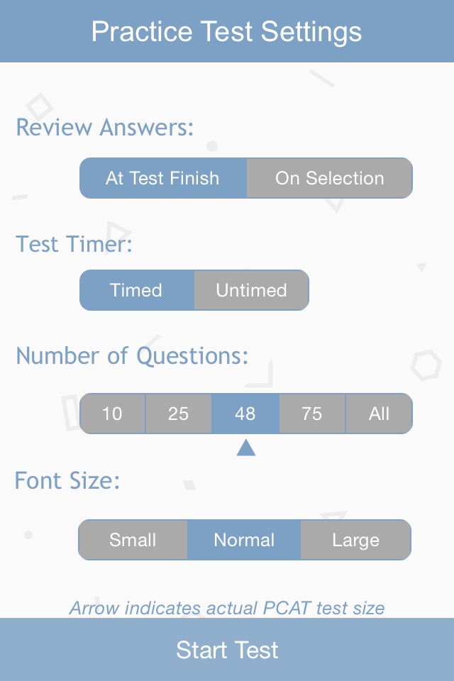 Barron’s PCAT Exam Review Practice Questions screenshot 4