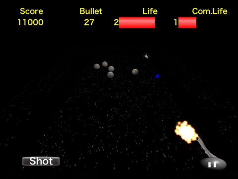 Space Fighter 3D with UFO for iPad screenshot 2